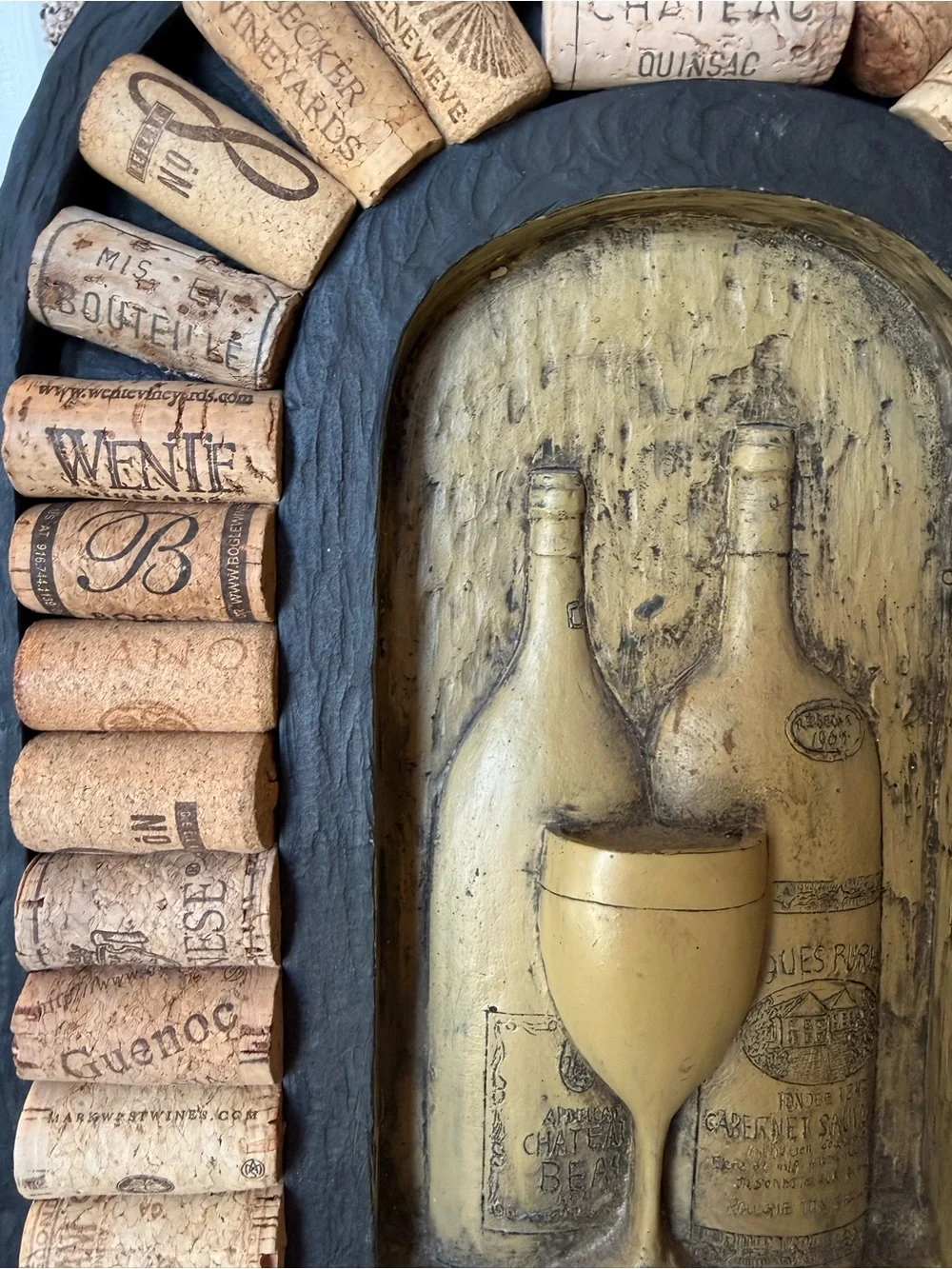 Evergreen decorative wine